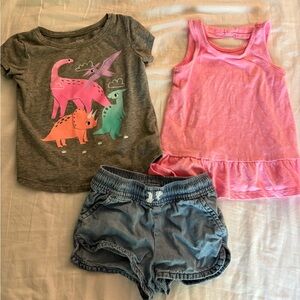 Outfit set for toddler girls- great condition